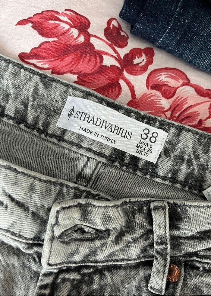 Stradivarius d98 38 beden pantalon - Görsel 5