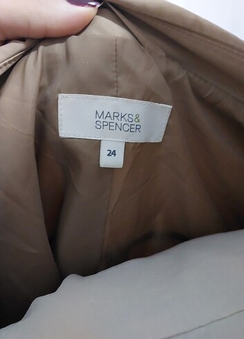 xl Beden kahverengi Renk Trenchcoat