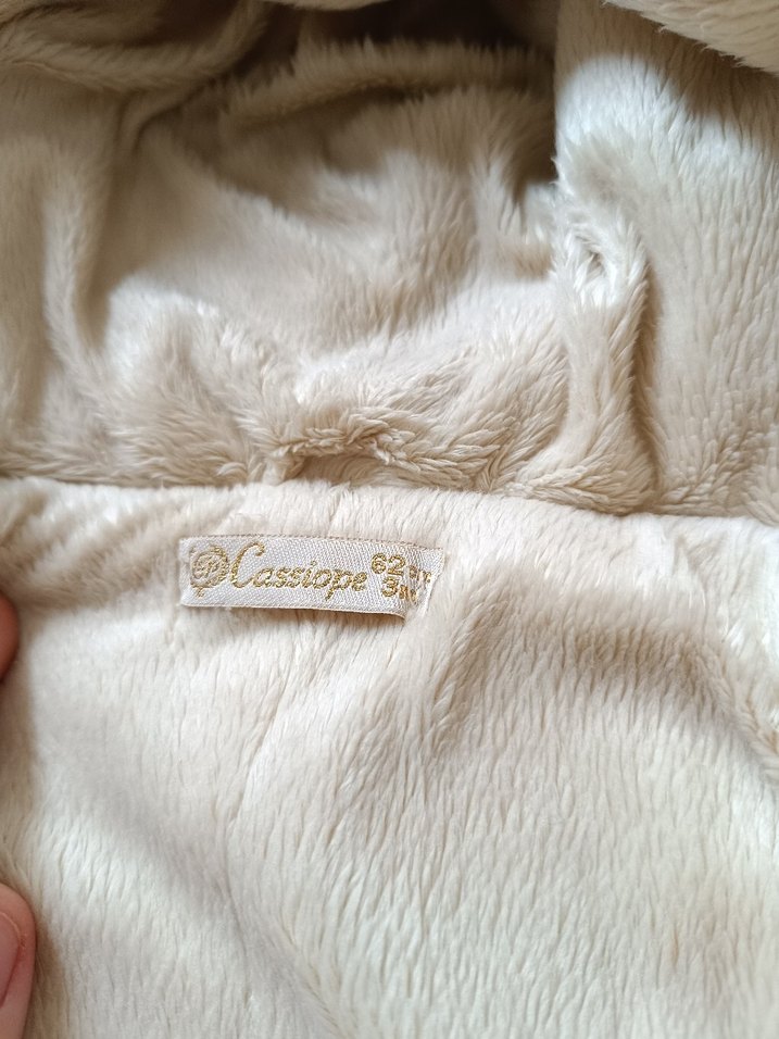 Peluş Detaylı Pembe Batik Desenli Bebek Tulumu - Görsel 5