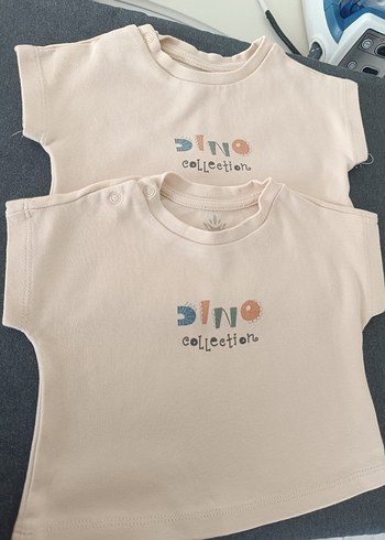 9 Ay Beden Renkli Desenli Bebek Çıtçıtlı Body