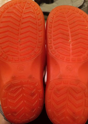 Crocs Kız Çocuk Kırmızı Cırt Cırtlı Terlik