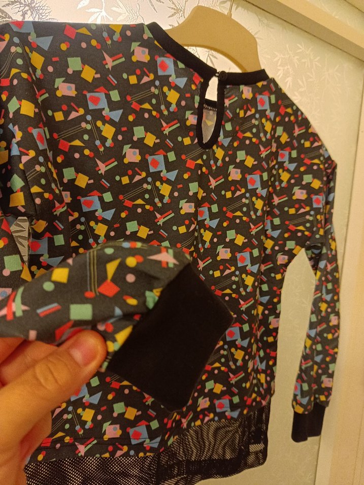 kız Çocuk Çok Renkli Baskılı Sweatshirt - Görsel 3