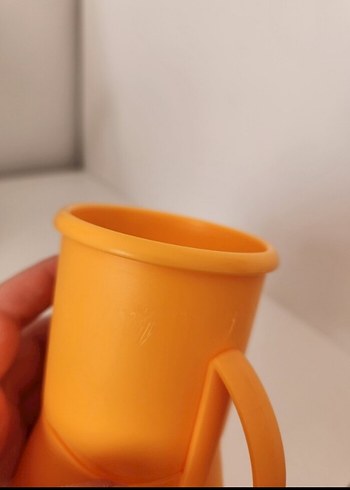 Turuncu Bebek Suluk Bardak - Görsel 3