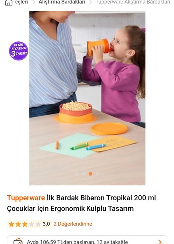 Turuncu Bebek Suluk Bardak - Görsel 6