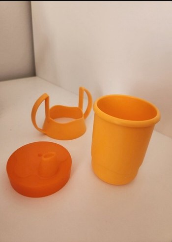 Turuncu Bebek Suluk Bardak - Görsel 2