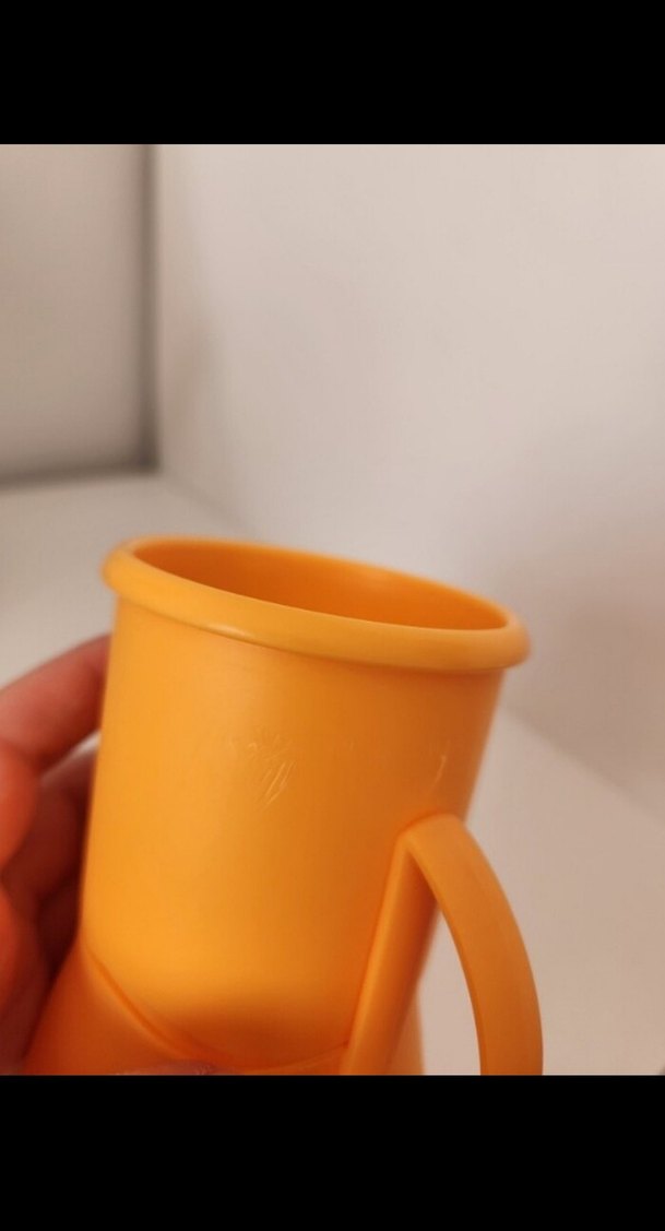 Turuncu Bebek Suluk Bardak - Görsel 3
