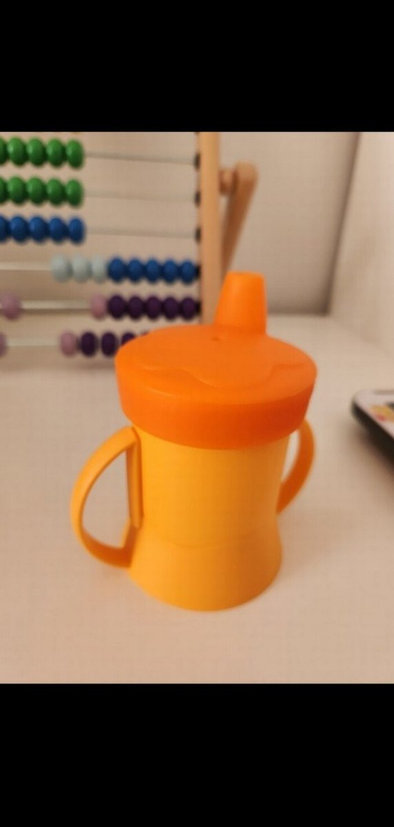 Turuncu Bebek Suluk Bardak - Görsel 4