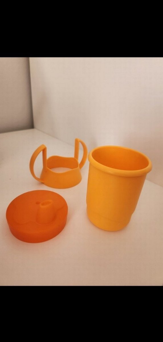 Turuncu Bebek Suluk Bardak - Görsel 2