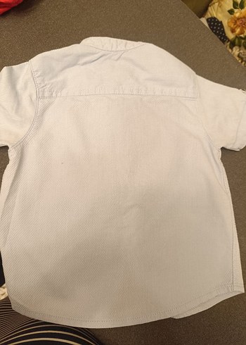 Erkek Çocuk Kısa Kollu Pamuklu Gömlek - Görsel 6