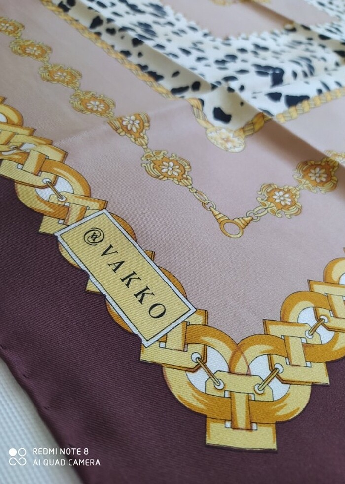 Orijinal Vakko Fular - Görsel 3