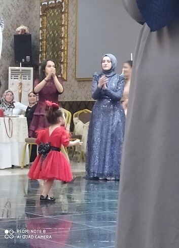 3 yaş kina kıyafeti kırmızı - Görsel 9