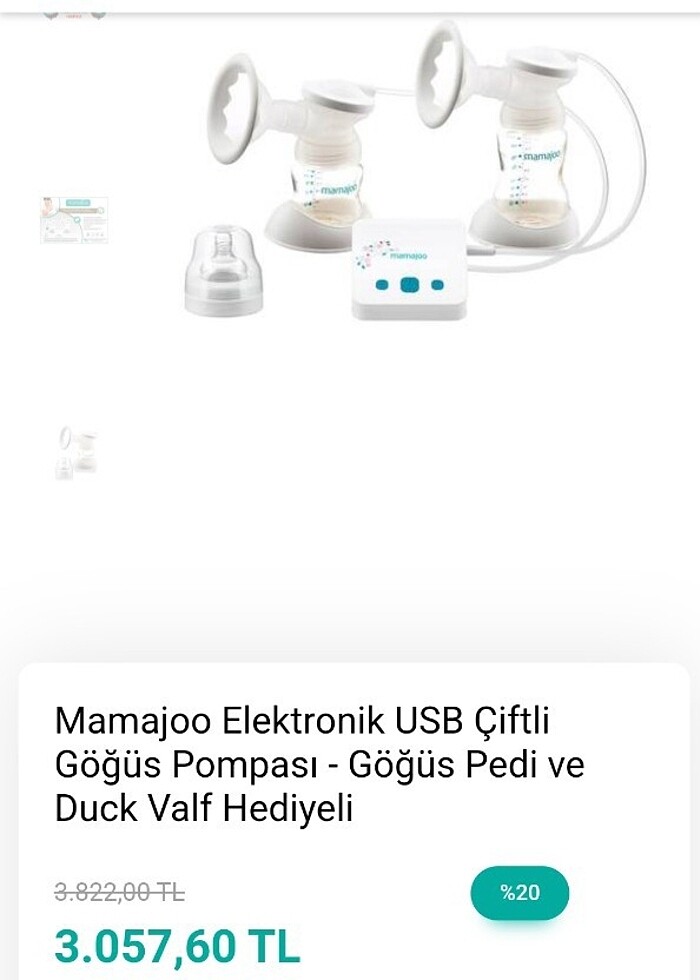 Mamajo Süt sağma makinesi - Görsel 3