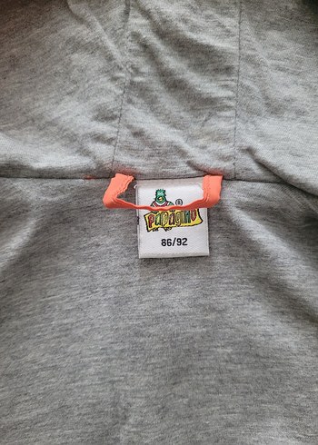 Turuncu Kapüşonlu Erkek Çocuk Ceketi - Görsel 3