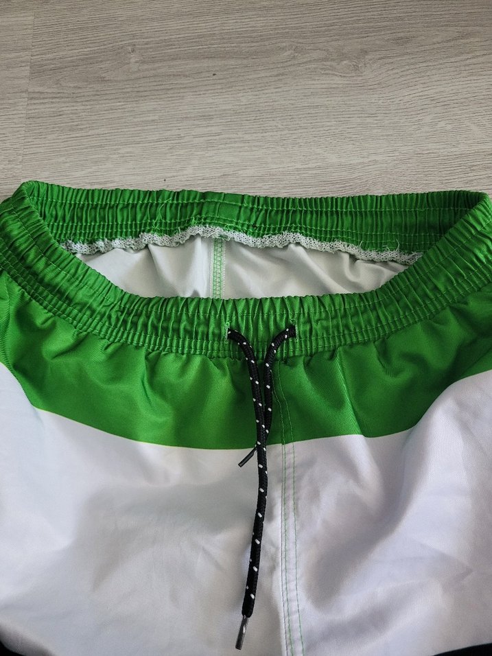 Erkek Renk Bloklu Kısa Deniz Şortu - Görsel 3