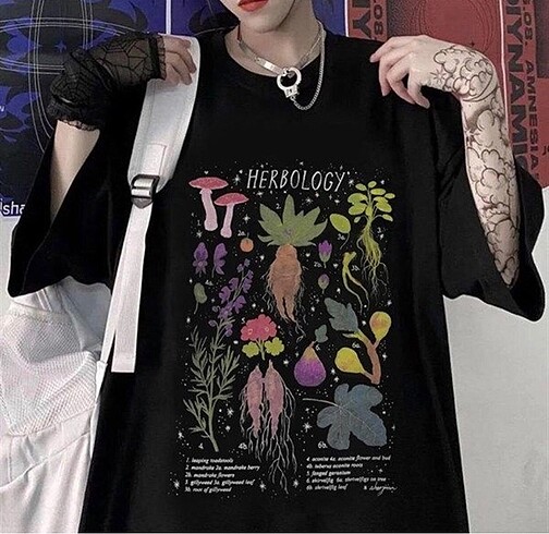 Herbology Unisex Oversize Tshirt