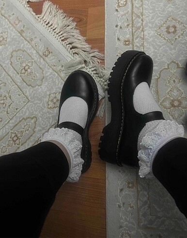 39 Beden siyah Renk Lolita ayakkabı