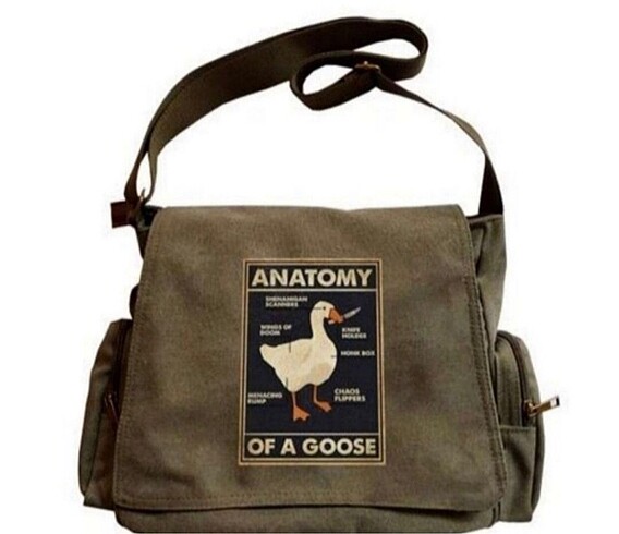 Duck Anatomy Postacı Çanta