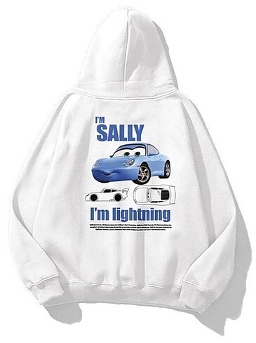 Sally Baskılı Sweatshirt
