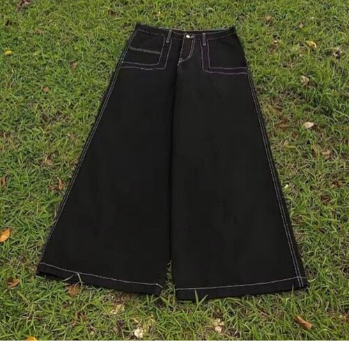 29 Beden Y2K Graffiti Retro Baggy Jean Pantolon