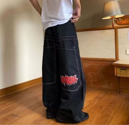 Y2k Graffiti Retro Baggy Jean