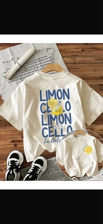 Lımon Baskılı Tshirt