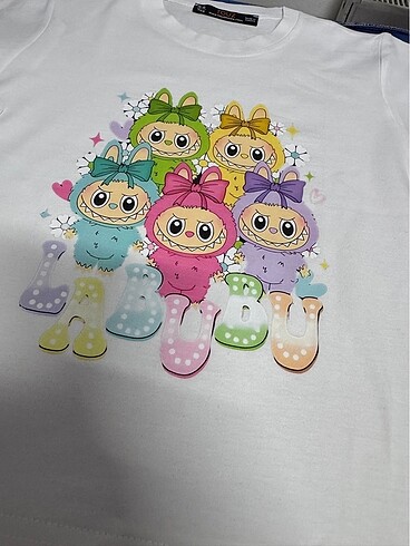 Lobubu Baskılı Tshirt