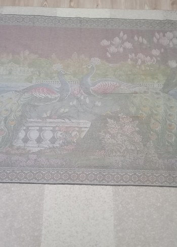 Renkli Desenli Geleneksel Duvar Halısı - Görsel 6