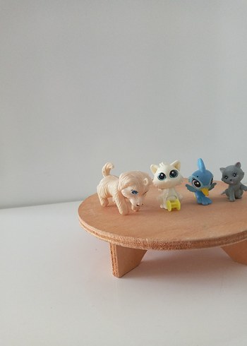 Pastel Renkli Mini Hayvan Figürleri Seti - Görsel 4