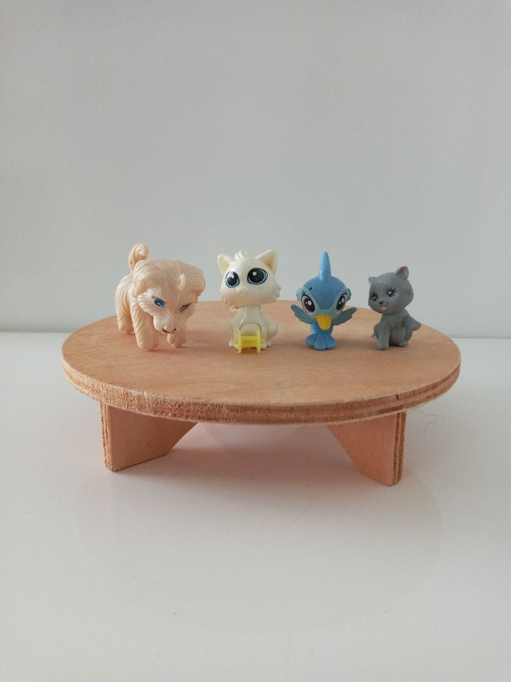 Pastel Renkli Mini Hayvan Figürleri Seti - Görsel 5