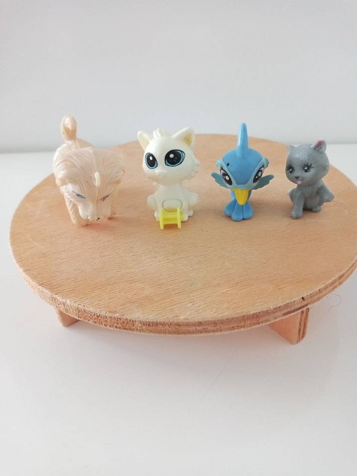 Pastel Renkli Mini Hayvan Figürleri Seti - Görsel 2