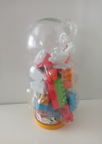 Renkli Lego Blokları Ayı Kutuda - Görsel 2