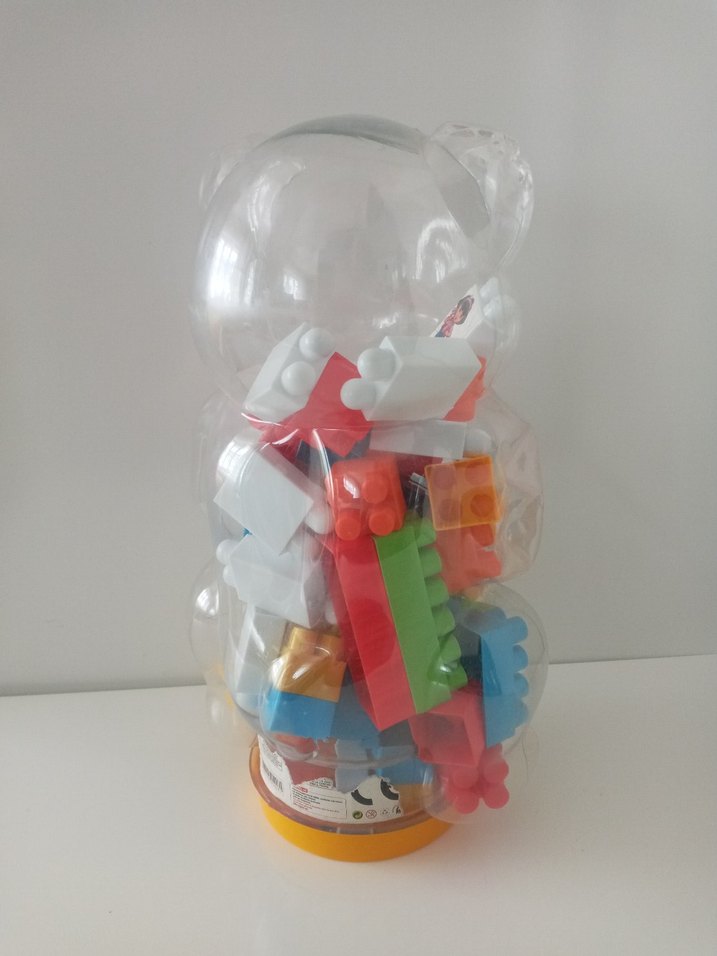 Renkli Lego Blokları Ayı Kutuda - Görsel 2