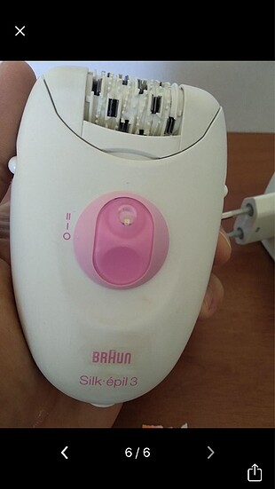 Braun SİLK EPİL 3 epilasyon aleti