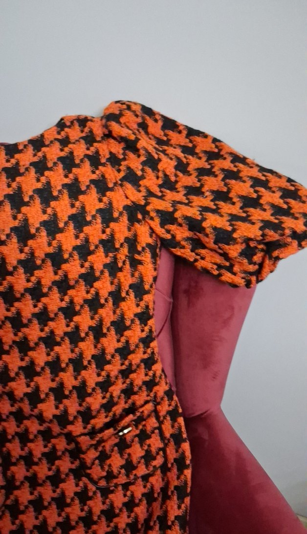 Düğmeli Kısa Kollu Midi Mini Elbise - Görsel 2