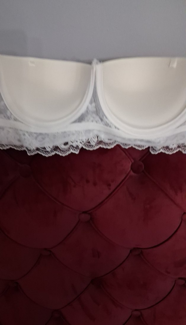 Beyaz Dantelli Midi Sütyen - Görsel 2