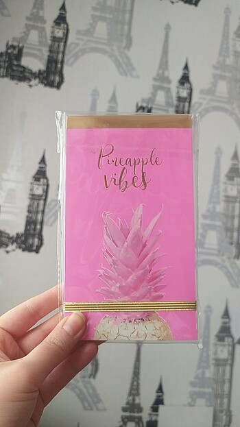 Pink Gold Not Defteri