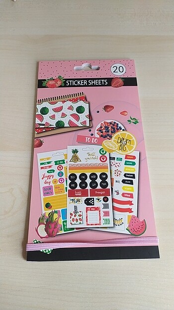 Sticker Book Etiket Kitabi 