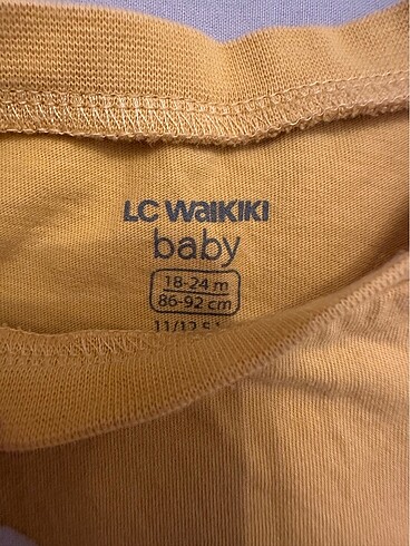 LC Waikiki 18-24 aylık erkek çocuk tişörtü