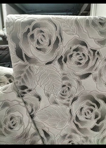 Gri Çiçek hali - Görsel 3