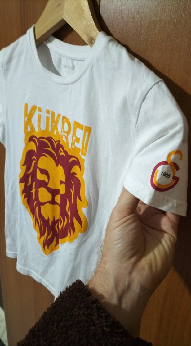 Baskılı Erkek Çocuk Beyaz Tişört - Görsel 3