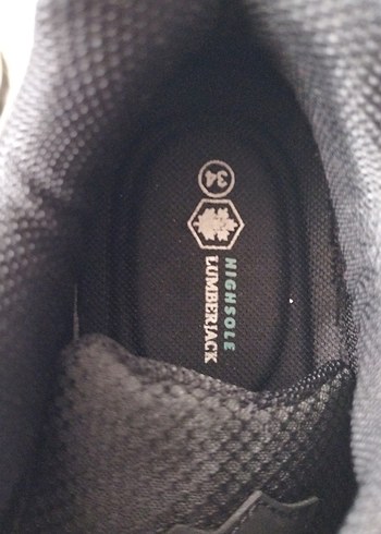 Kız Çocuk Siyah Mor Cırtlı Spor Ayakkabı - Görsel 4