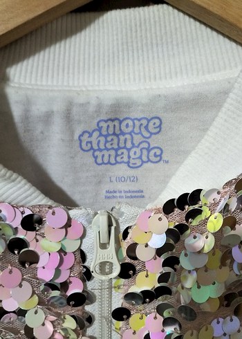 Pembe Pul Payetli Kız Çocuk Ceket - Görsel 4