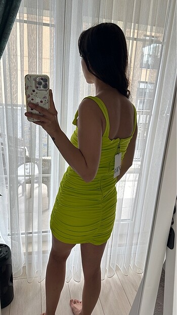 xs Beden Zara Mini Elbise