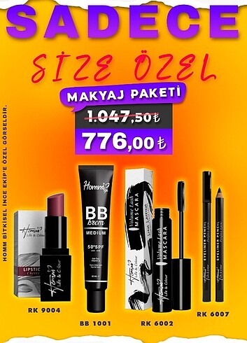 Homm bitkisel kampanyalı set