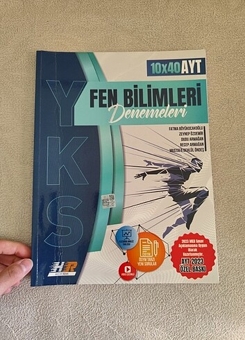Hız ve renk yayınları AYT fen bilimleri denemesi (YKS)