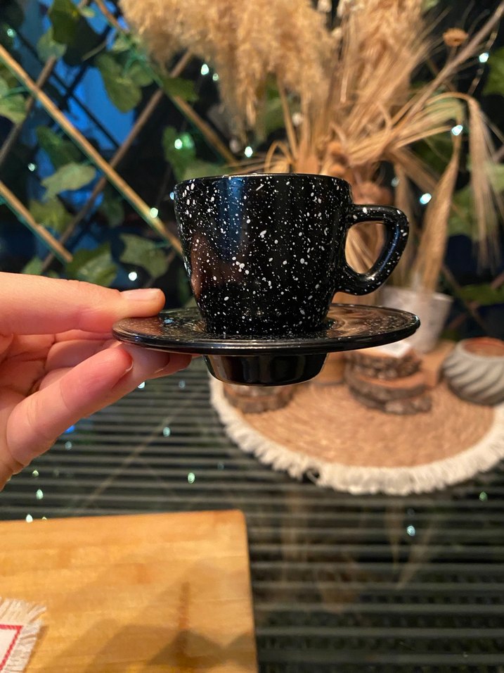 Siyah fincan takımı - Görsel 4