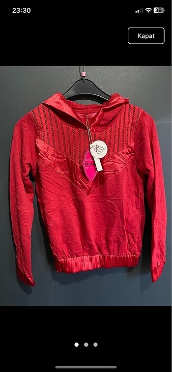 Kapşonlu sweat