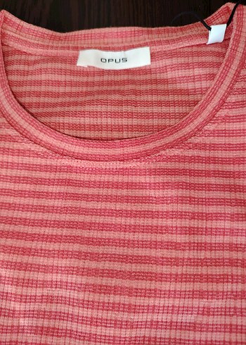 Opus turuncu KADIN ÖRGÜ KAZAK. - Görsel 5