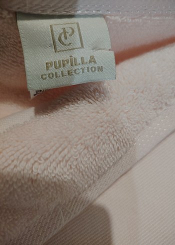 Pupilla Nakışlı Pembe Banyo Havlusu - Görsel 7