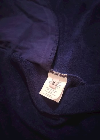 Lacoste Kapüşonlu Lacivert Bornoz - Görsel 5